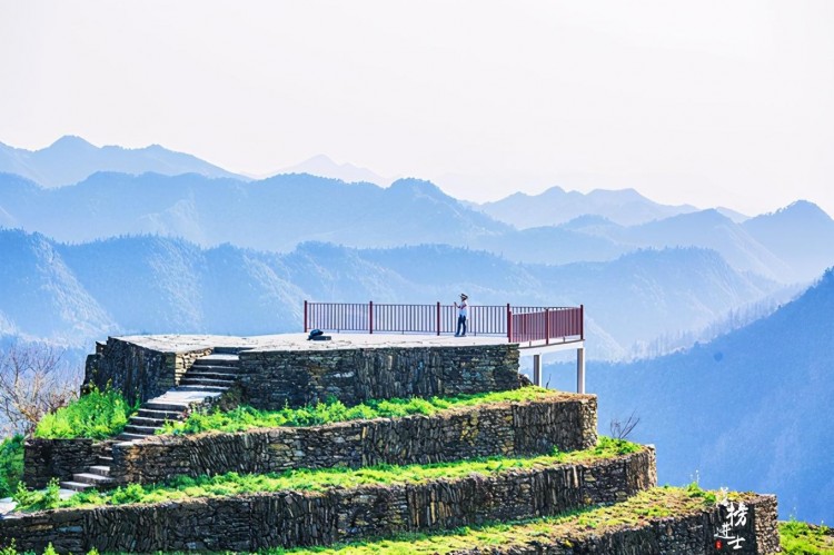 安徽歙县有一座山上的村落免门票风景美是春天赏花的绝佳地